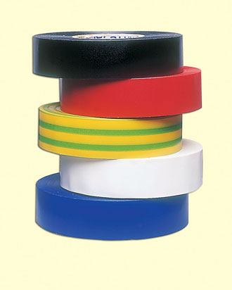 Tape Electrical 19mm Wide X 33mts Pvc Green/yellow